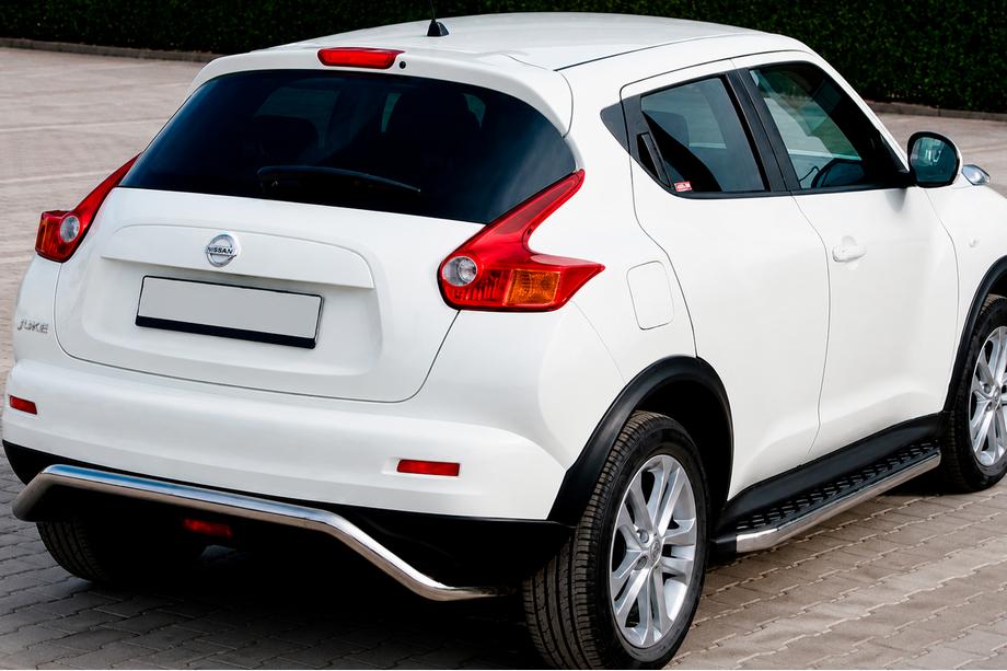 Nissan Juke 2010–2019 BlackLine side steps (2 stuks, aluminium) Image