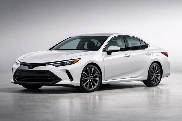 Review Toyota Camry XV80: nieuwe hybride sedan voor stad en snelweg Foto 1