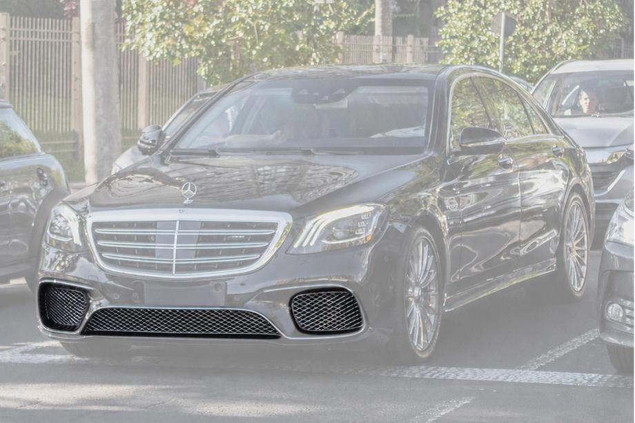 Mercedes S-Class W222 2013–2022 Set bumpergrilles 2018-2021 (S65 AMG, chroom) Image
