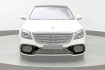 Mercedes S-Class W222 2013–2022 Bumperdiffuser 2018-2021 (S63/S65) foto 2