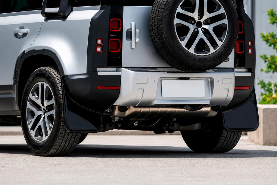 Land Rover Defender 2019– Spatlappen Type-B (zwart hoogglans, 4 stuks) Image