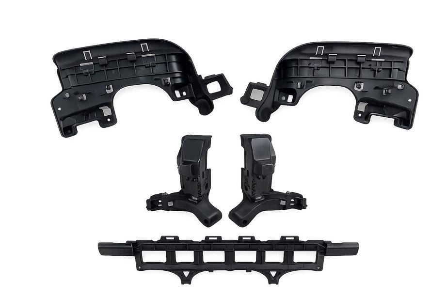 Mercedes GLC Coupé C253 2016–2023 Montageset voor diffuser en uitlaattips (set) Image