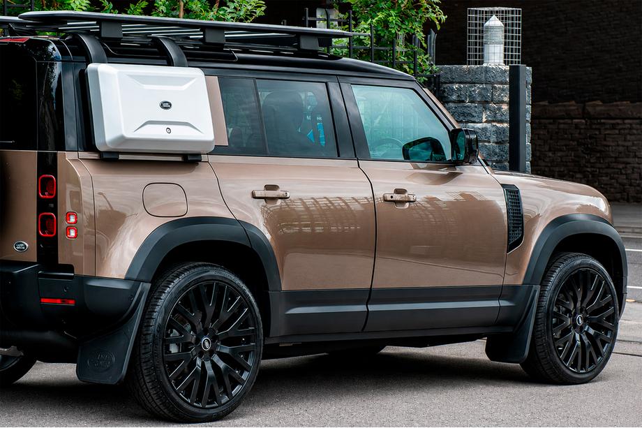 Land Rover Defender 2019– Spatbordverbreders (Bushwacker, 6 stuks, matzwart) Image