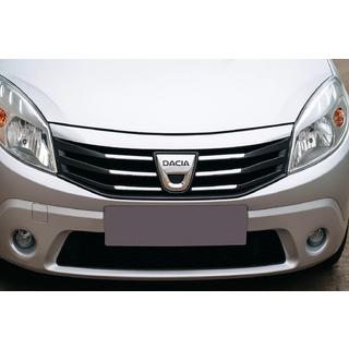 RVS sierlijst voor frontgrille Dacia Sandero 2007–2013 foto 1