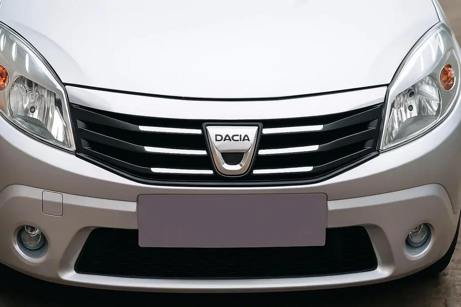 Dacia Sandero 2007–2013 RVS sierlijst voor frontgrille Image