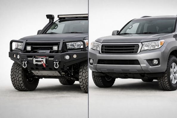 Offroadbumper of origineel: wanneer heeft vervangen zin
