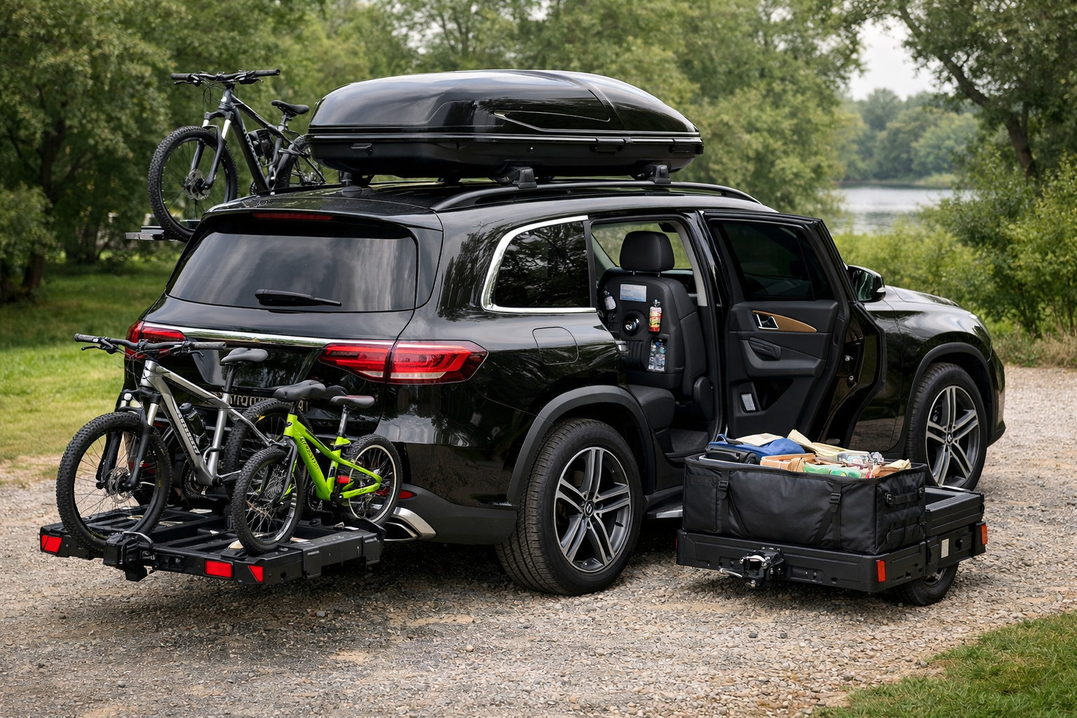 Wat zet je op een Mercedes GLS X167 voor gezinsritten en dagelijks gemak