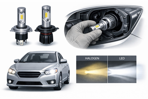 LED-lampen voor je auto kiezen: fitting en lichtopbrengst