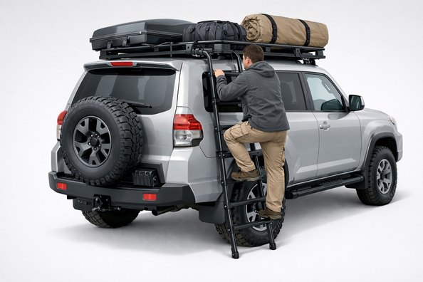 Ladder voor 4x4: wanneer je echt toegang tot het dak nodig hebt