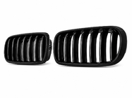 BMW X6 F16 2014–2019 Nierrooster 1 Bar (hoogglans zwart) foto 1