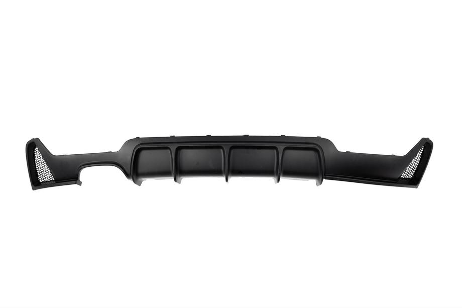 BMW 4 Serie F32/F33/F36 2012–2020 Achterbumper diffuser voor dubbele uitlaat aan één zijde (voor M-Sport, ABS) Foto 1