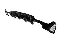 BMW 4 Serie F32/F33/F36 2012–2020 Achterbumper diffuser voor dubbelzijdige dubbele uitlaat (voor M-Sport, ABS) foto 2