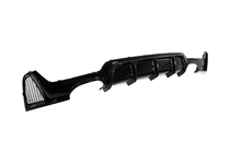 BMW 4 Serie F32/F33/F36 2012–2020 Achterbumper diffuser voor dubbelzijdige dubbele uitlaat (voor M-Sport, ABS) foto 3