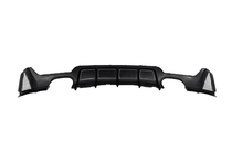 BMW 4 Serie F32/F33/F36 2012–2020 Achterbumper diffuser voor dubbelzijdige dubbele uitlaat (voor M-Sport, ABS) foto 7
