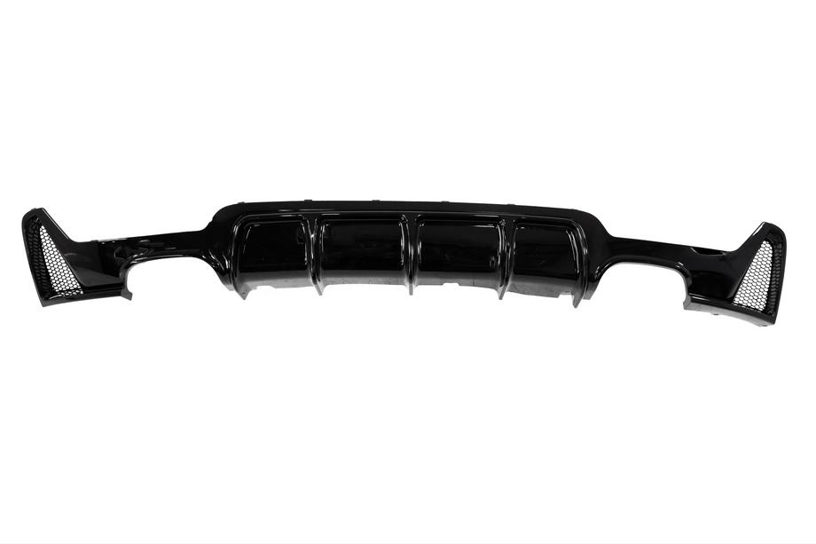 BMW 4 Serie F32/F33/F36 2012–2020 Achterbumper diffuser voor dubbelzijdige dubbele uitlaat (voor M-Sport, ABS) Image