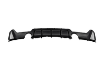 BMW 4 Serie F32/F33/F36 2012–2020 Achterbumperdiffuser voor dubbele enkelvoudige uitlaat (voor M-Sport, ABS) foto 7