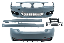 BMW 4 Serie F32/F33/F36 2012–2020 M-Sport bodykit (voor F32) Dubbele uitlaat (enkelzijdig) foto 3