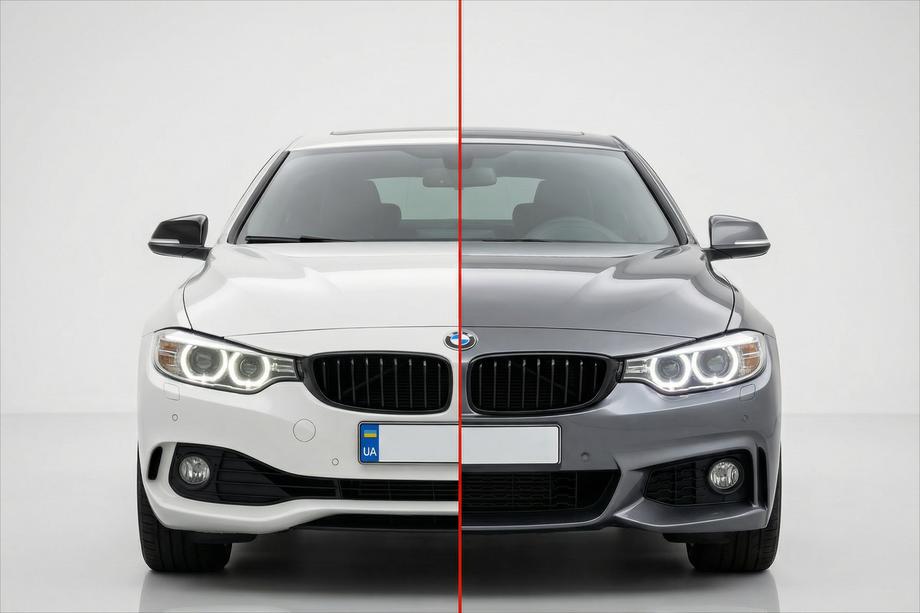 BMW 4 Serie F32/F33/F36 2012–2020 M-Sport bodykit (voor F32) Dubbele uitlaat (enkelzijdig) Image