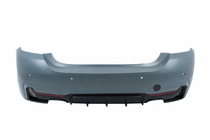 BMW 4 Serie F32/F33/F36 2012–2020 Achterbumper met diffuser voor dubbele uitlaat aan beide zijden M-Sport foto 1