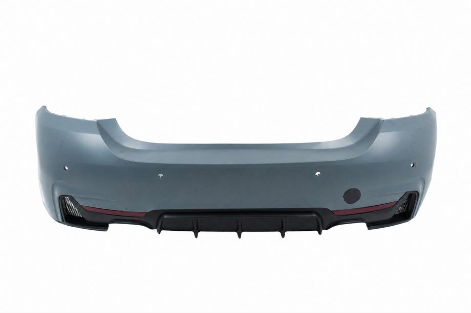 BMW 4 Serie F32/F33/F36 2012–2020 Achterbumper met diffuser voor dubbele uitlaat aan beide zijden M-Sport Image