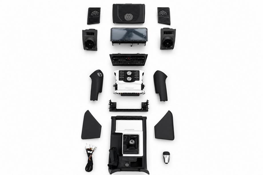 Toyota Land Cruiser Prado 150 2009–2023 Interieur upgrade set voor Prado 250 Foto 1