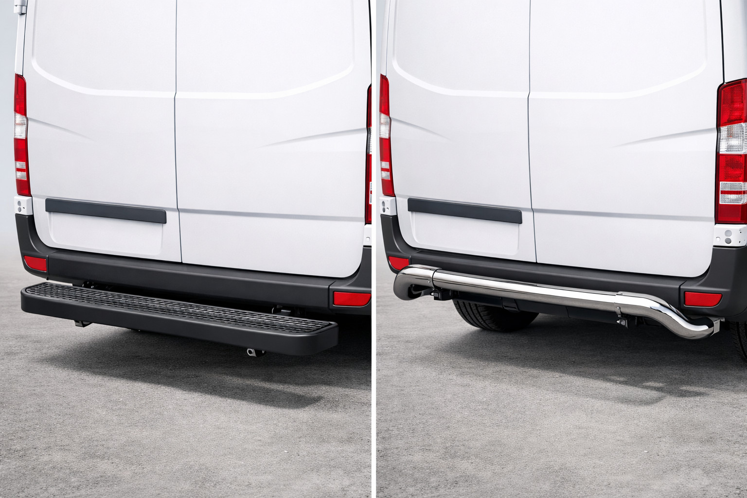 Achterstap of achterbeugel: wat is handiger voor bestelbus en bus?