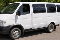 GAZ Gazelle, Sobol 1998– Side steps KB001 Black (RVS) foto 1