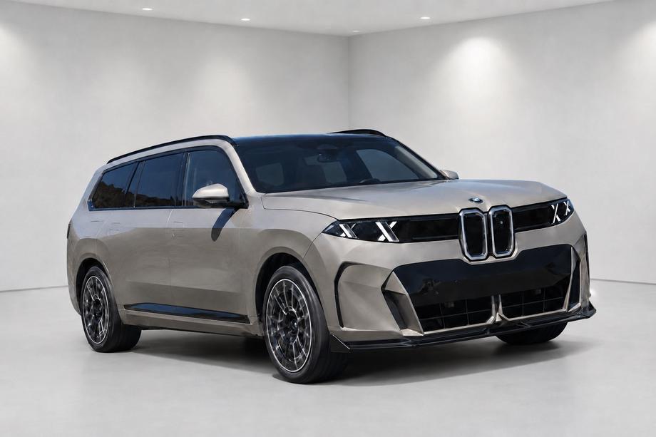 BMW X7 G67 2027– Voorbumper frontlip Paradigm Black Knight Image