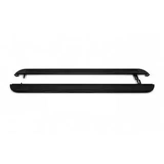 Side steps Premium Black (2 stuks, RVS) foto 1