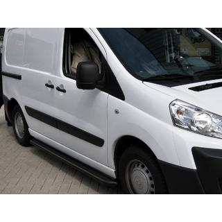 Side steps Premium Black (2 stuks, RVS) foto 1
