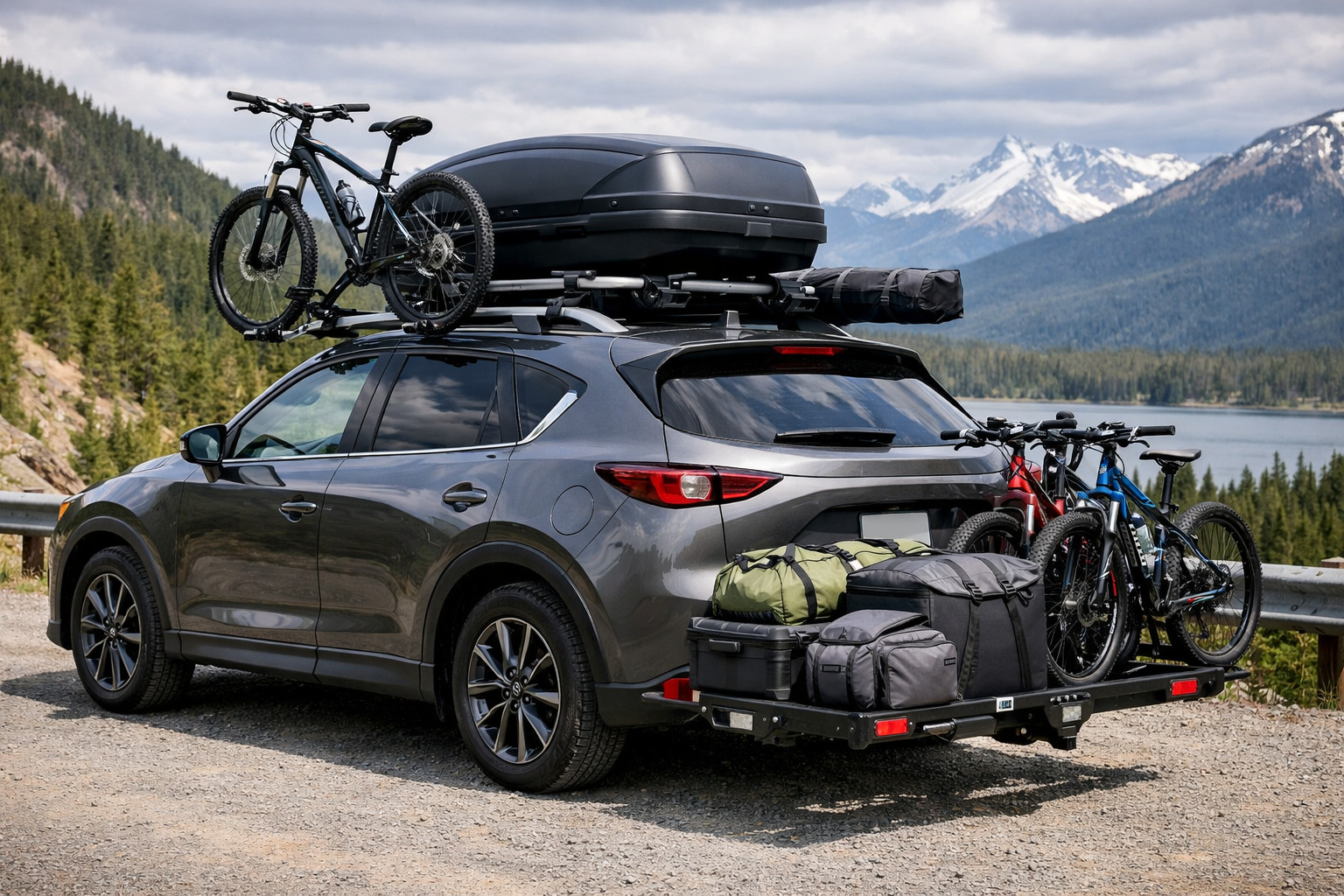 Wat zet je op een Mazda CX-5 2017+ voor reizen en dakbagage