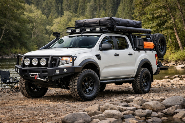Upgradepakket Ford Ranger 2011-2022 voor werk en outdoor trips