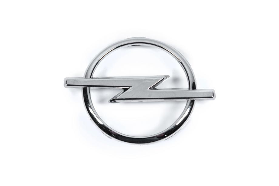 Opel Combo 2002–2012 Opel voorlogo 9196806 (met clips, 95 mm) Image
