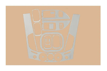 Mitsubishi L200 2006–2015 Dashboardpanelen V2 (13-delig) foto 1