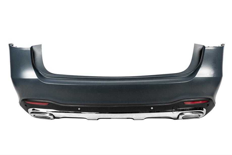 Mercedes GLS X167 2019– Achterbumper met diffuser GLS450 (2025-Design) Image