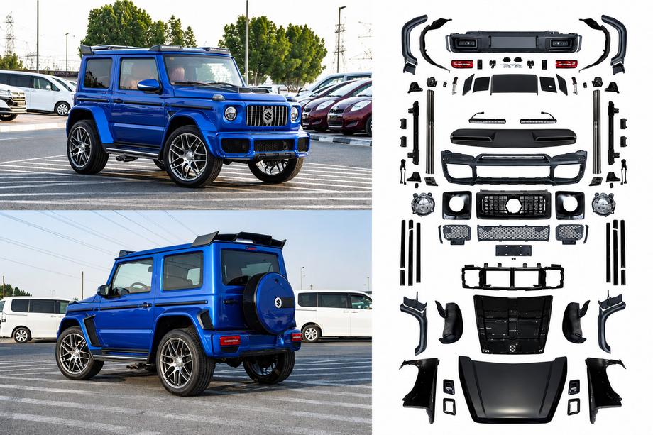 Suzuki Jimny 2018– G-class-design BRB bodykit set Image