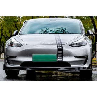 Voorbumper lip spoiler Lip Turbo (voor 2017-2023) Tesla Model 3 2017– foto 1
