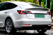 Tesla Model 3 2017– Achterbumperdiffuser Turbo (voor 2017-2023) foto 2