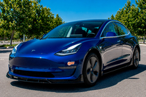 Tesla Model 3 2017– Frontlip voor voorbumper Lip Fast (voor 2017-2023) foto 1