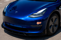 Tesla Model 3 2017– Frontlip voor voorbumper Lip Fast (voor 2017-2023) foto 2