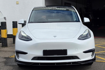Tesla Model Y 2020– Front bumper lip Lip Fast (voor 2020-2024) foto 1