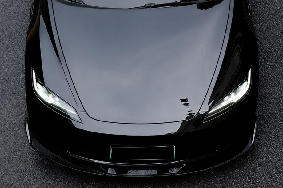 Tesla Model 3 2017– Frontlip spoiler Lip Turbo (voor 2024+) Image