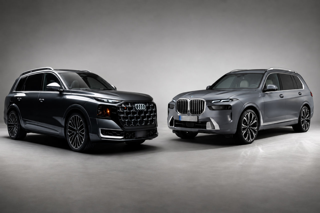 Nieuwe Audi Q9 2027 vs. BMW X7 G07 Facelift: welke flagship-SUV is beter