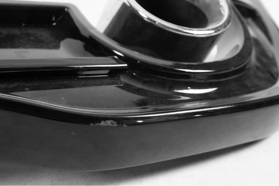 Volkswagen Golf 8 2019– B-keus achterdiffuser DPT V-2 (glans zwart) Foto 4
