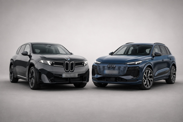 BMW iX3 vs Audi Q6 e-tron: vergelijking van premium elektrische SUV's