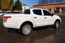 Fiat Fullback 2016– Zijsteps Premium (2 stuks, RVS) Black foto 1