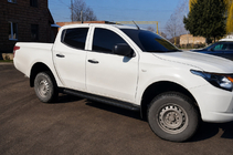 Fiat Fullback 2016– Zijsteps Premium (2 stuks, RVS) Black foto 2