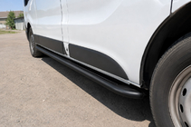 Fiat Talento 2016– Side steps Premium (2 stuks, RVS) Black foto 1