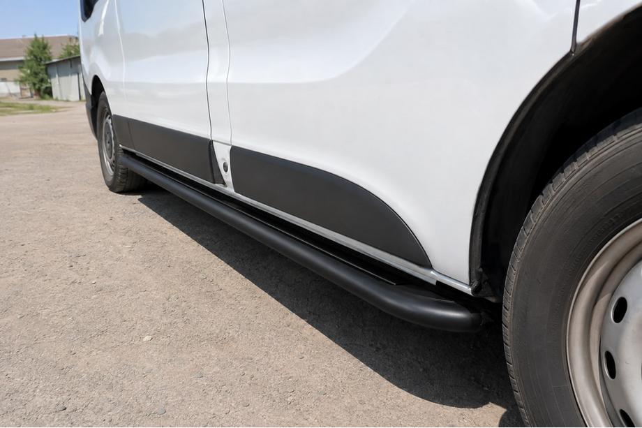 Fiat Talento 2016– Side steps Premium (2 stuks, RVS) Black Image