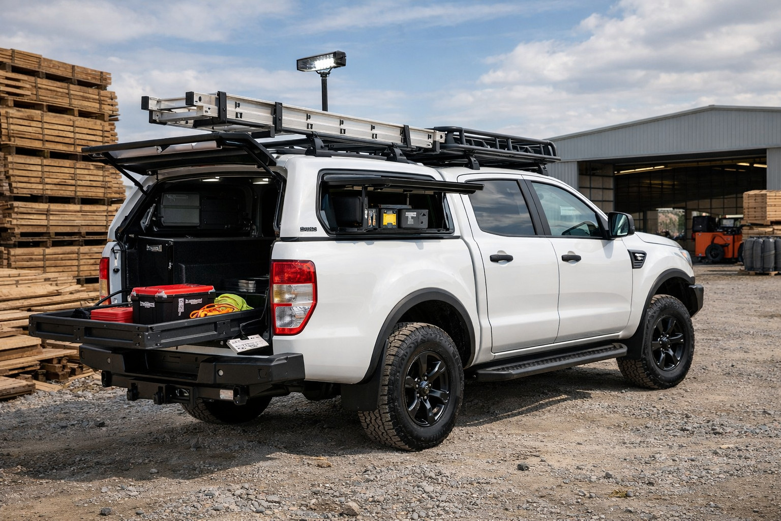Upgradepakket voor Ford Ranger 2011-2022 voor hardtop en werk